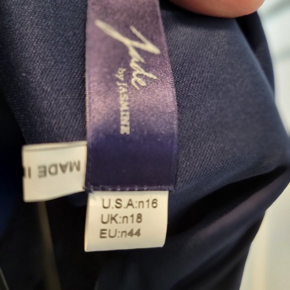 Jade by Jasmine Navy Blue Maxi Dress - Picture 6 of 15